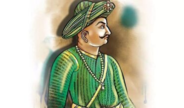 Tipu Sultan Side pose